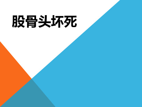 股骨头坏死PPT课件