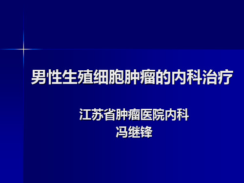 男性生殖细胞肿瘤的内科治疗