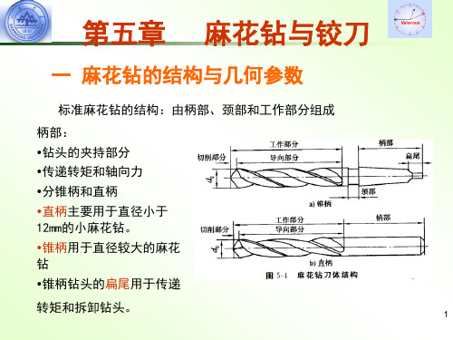 第五章 麻花钻与铰刀.