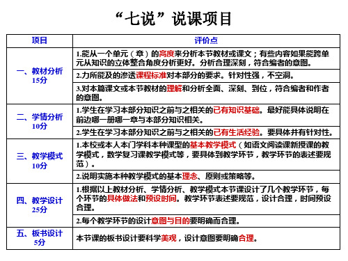 七说说课.ppt