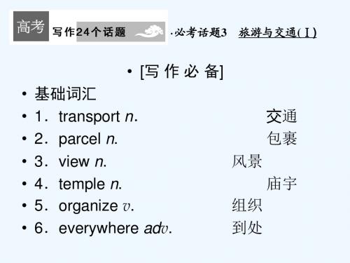 外研版高中英语必修1 Module 3《my first ride on a train》ppt课件