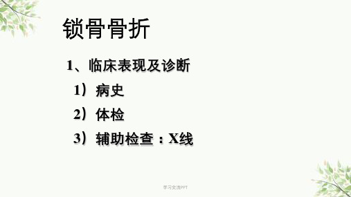 骨折各论课件
