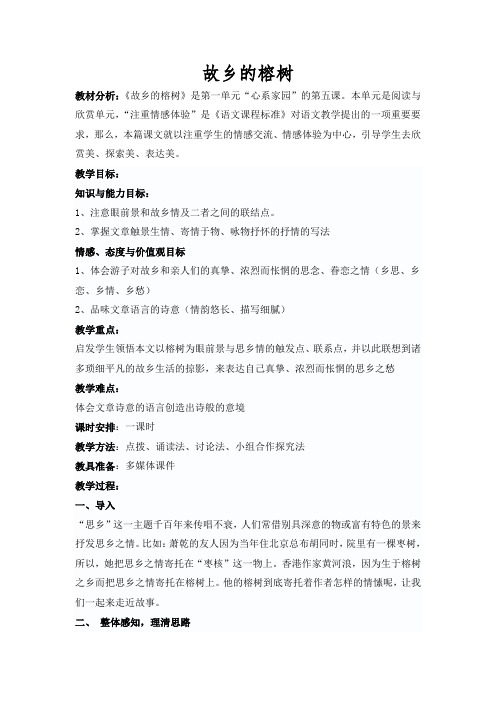 故乡的榕树