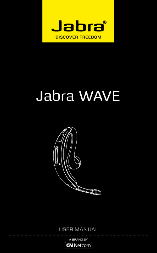 捷波朗 WAVE 弦月中文说明书(简繁)