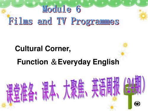 英语必修Ⅱ外研版Module6四川课件(共21张)文化角、结构和日常英语(2)
