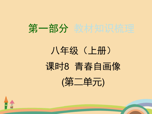 九年级政治青春自画像PPT精品课件