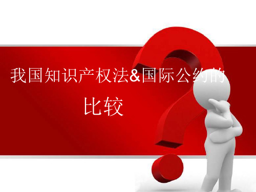 我国知识产权法与国际知识 产权的比较