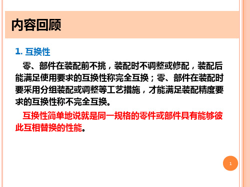 第二章  第二讲 孔和轴的极限与配合资料
