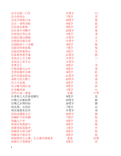 2012晋江校园谜赛共享练习.