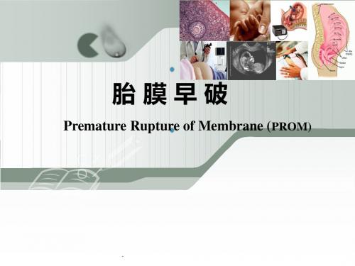 胎膜早破、胎膜早剥和前置胎盘总结ppt课件