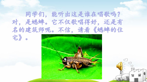 《蟋蟀的住宅》完整课件PPT2