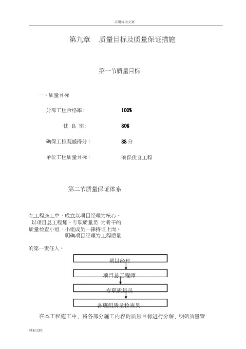 第11章高高质量目标及高高质量保证地要求要求措施