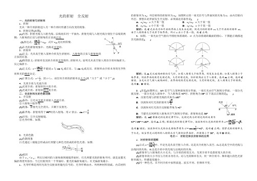 光的折射 全反射(2)