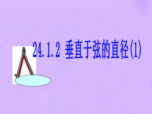 九年级数学上册2412垂直于弦的直径ppt课件人教新课标版_1