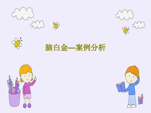脑白金—案例分析37页PPT