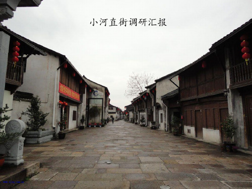 小河直街调研汇报