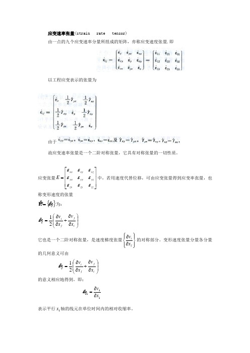 应变率