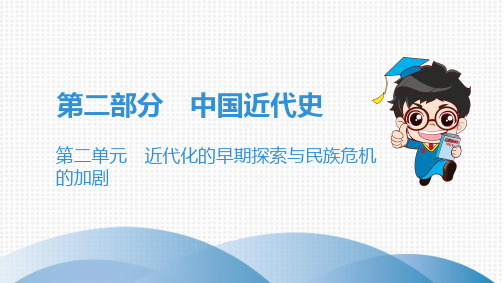 2020年中考历史一轮总复习：近代化的早期探索与民族危机的加剧