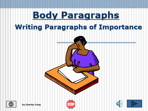 English Writing_ Body Paragraph英语段落写作