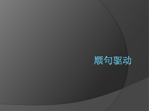 口译unit23顺句驱动