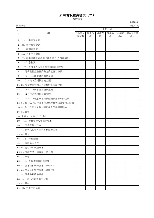 4上海市典当公司会计报表