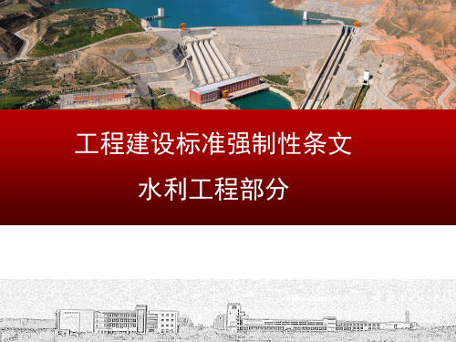 2020版水利强条宣贯全学讲义