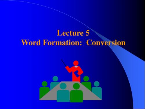 Lecture 5 Conversion