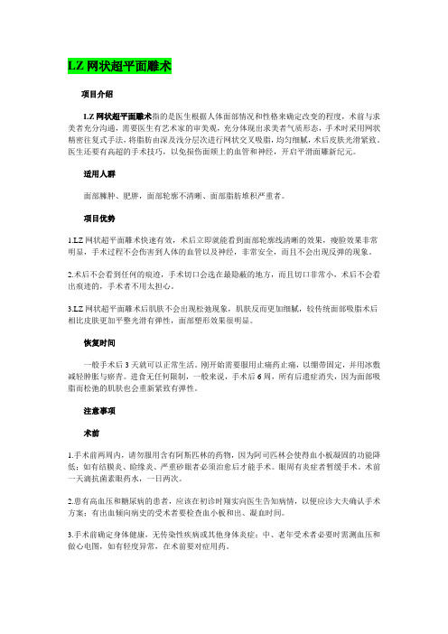 LZ网状超平面雕术