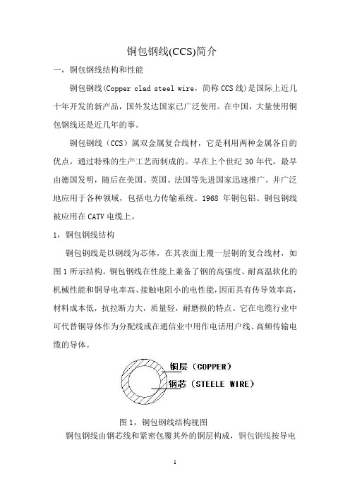 铜包钢线CCS简介