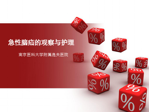 脑疝的急救与护理PPT课件