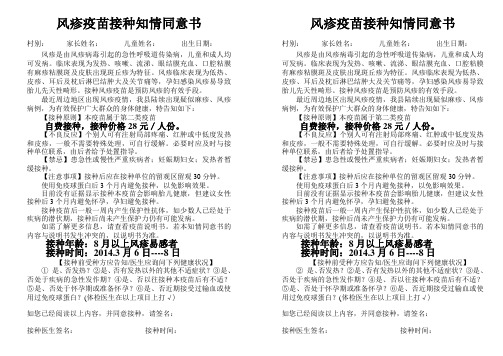 风疹疫苗接种知情同意书(应用)(1)