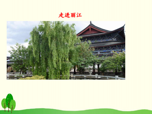 四年级下册语文课件-7  走进丽江(语文S版)(共28张PPT)