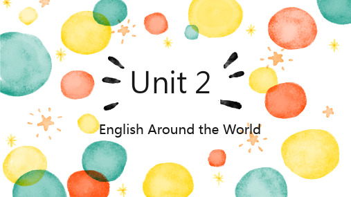 必修一Unit2Reading阅读课优秀公开课课件