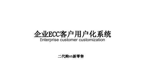 企业ECC