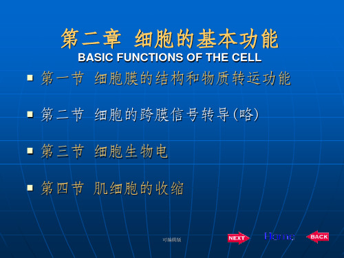 细胞的基本功能(10)