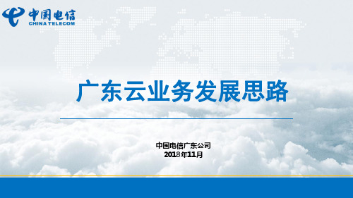 【推荐】某公司云业务发展思路概述35