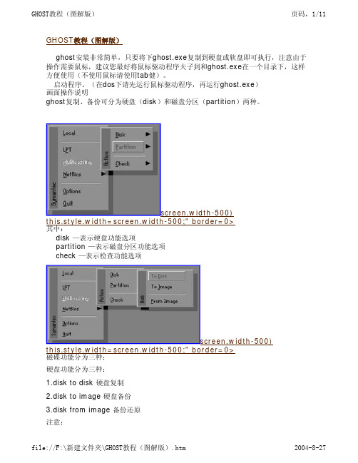 GHOST教程(图解版)