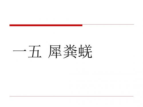 长春版语文七上《犀粪蜣》