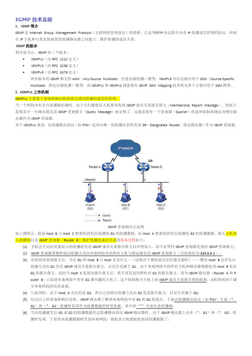 IGMP技术总结