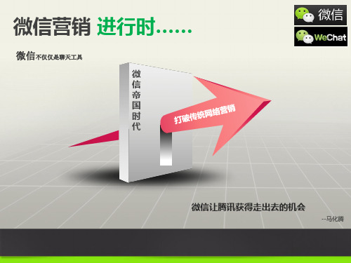 微信营销案例方案社会化媒体营销策划案社会化营销优化教程成功案例