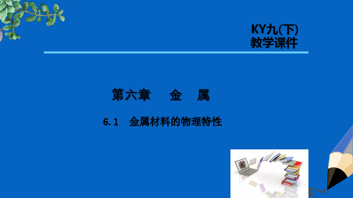 【推荐】九年级化学下册第六章金属6.1金属材料的物理特性课件新版粤教版