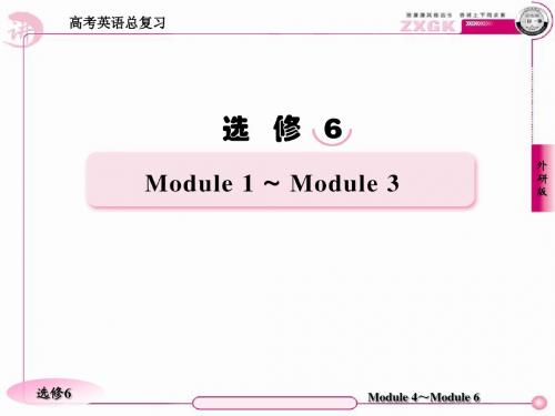 高考英语总复习精品课件：Unit4 Music (外研版选修6)