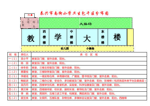 2013卫生包干区分布图