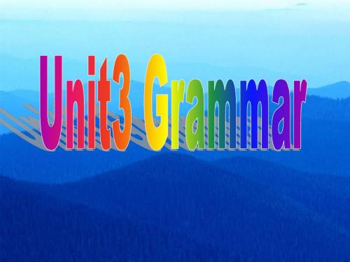 8a Unit three grammar
