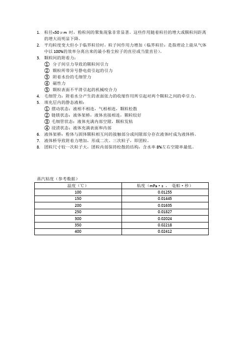 颗粒物聚集