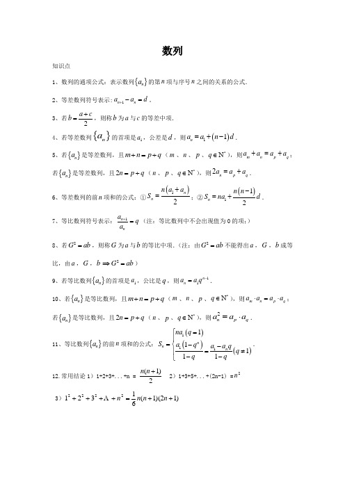 数列不等式