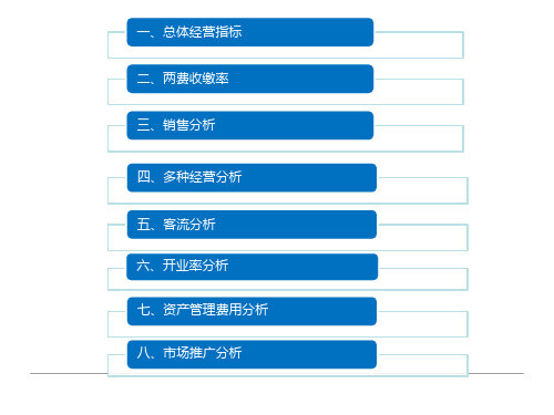 河南省新乡市某购物中心月度经营分析报告(28页)