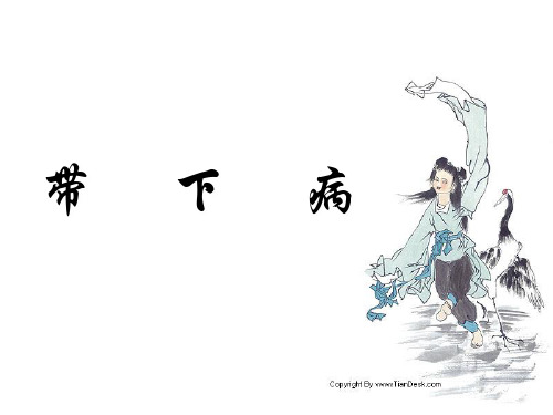 中医妇科带下病