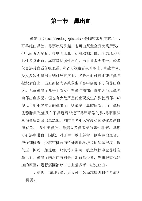 鼻出血