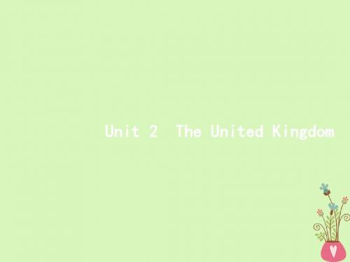高三英语一轮复习 Unit 2 The United Kingdom课件 新人教版必修五